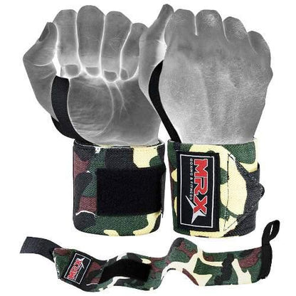 MRX Weight Lifting Wrist Wraps Bodybuilding Gym Training Lifting Wrap Straps
