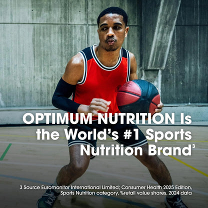 Optimum Nutrition Gold Standard 100% Whey Protein Powder, Double Rich Chocolate, 5 Pound