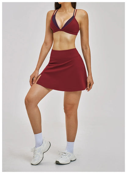 2 Piece Yoga Set Women's Tracksuit Athletic Wear Gym Clothes Female Workout Push Up Clothes Sports Bra Leggings Suit Fitness Set