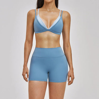 2 Piece Yoga Set Women's Tracksuit Athletic Wear Gym Clothes Female Workout Push Up Clothes Sports Bra Leggings Suit Fitness Set