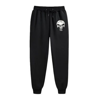 Men's Premium Cotton Gym Pants - Elastic Waist