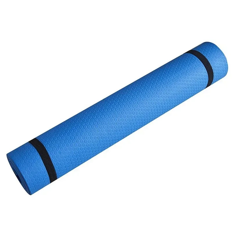 Thick Non-slip Yoga Mat, Comfort Foam, Yoga Mat, EVA Comfort Foam, Exercise Fitness, 6mm Para Exercício E Pilates