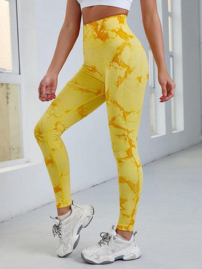 Fashion Women Leggings For Fitness Yoga Pants Push Up Workout Sports Legging Women's Seamless Workout Leggings High Waist Tummy Control Yoga Pants Gym Compression High Waist Gym Ladies Clothing
