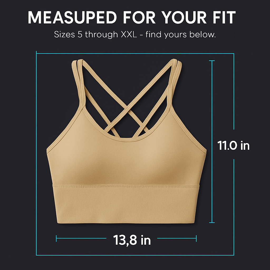 Cross Back Sport Bra Green-Red-Black Color Combo
